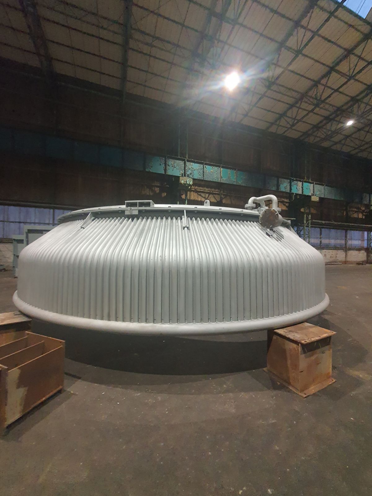 Livraison et assemblage jupe convertisseur